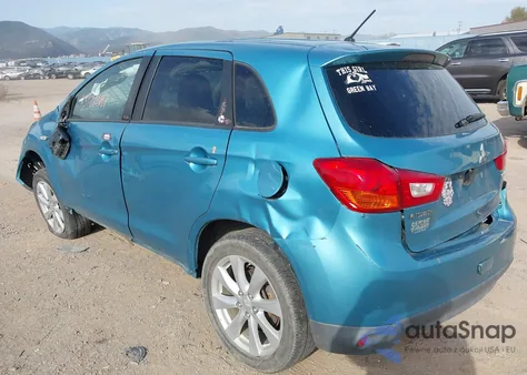 2014 Mitsubishi Outlander Sport Es from USA, damaged, VIN 4A4AR3AUXEE009563